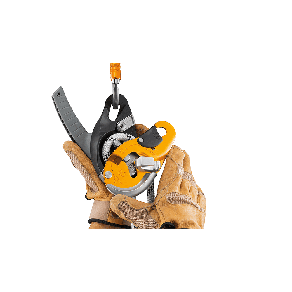 Descendeur auto-freinant pour évacuation PETZL I'D EVAC