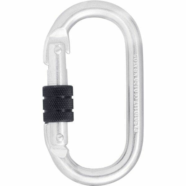 Mousqueton ovale acier à vis KRATOS SAFETY