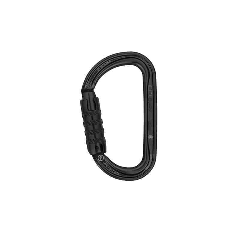 PETZL Am'D TRIACT-LOCK BLACK