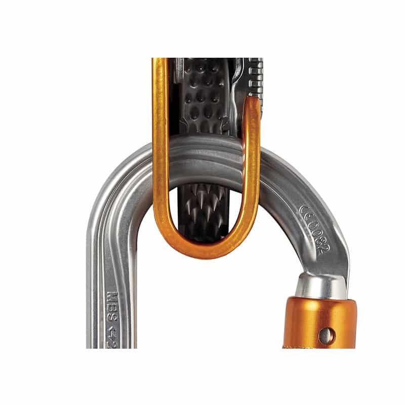 Mousqueton ovale alu PETZL OK TRIACT-LOCK