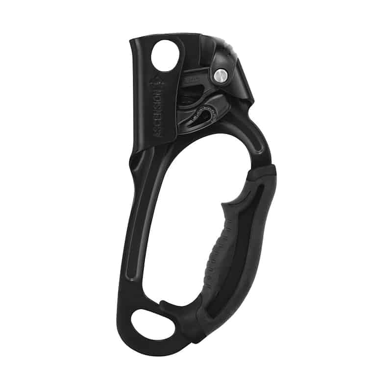 Petzl ascension noire main droite
