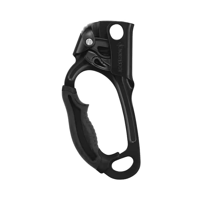 Petzl ascension noire main gauche